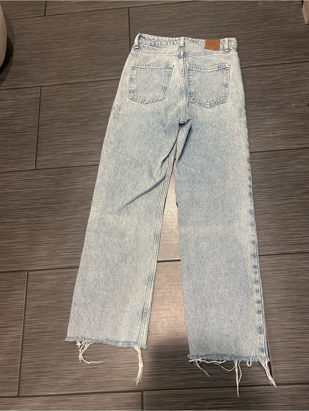 Zara light blue denim jeans - Picture 4 of 4